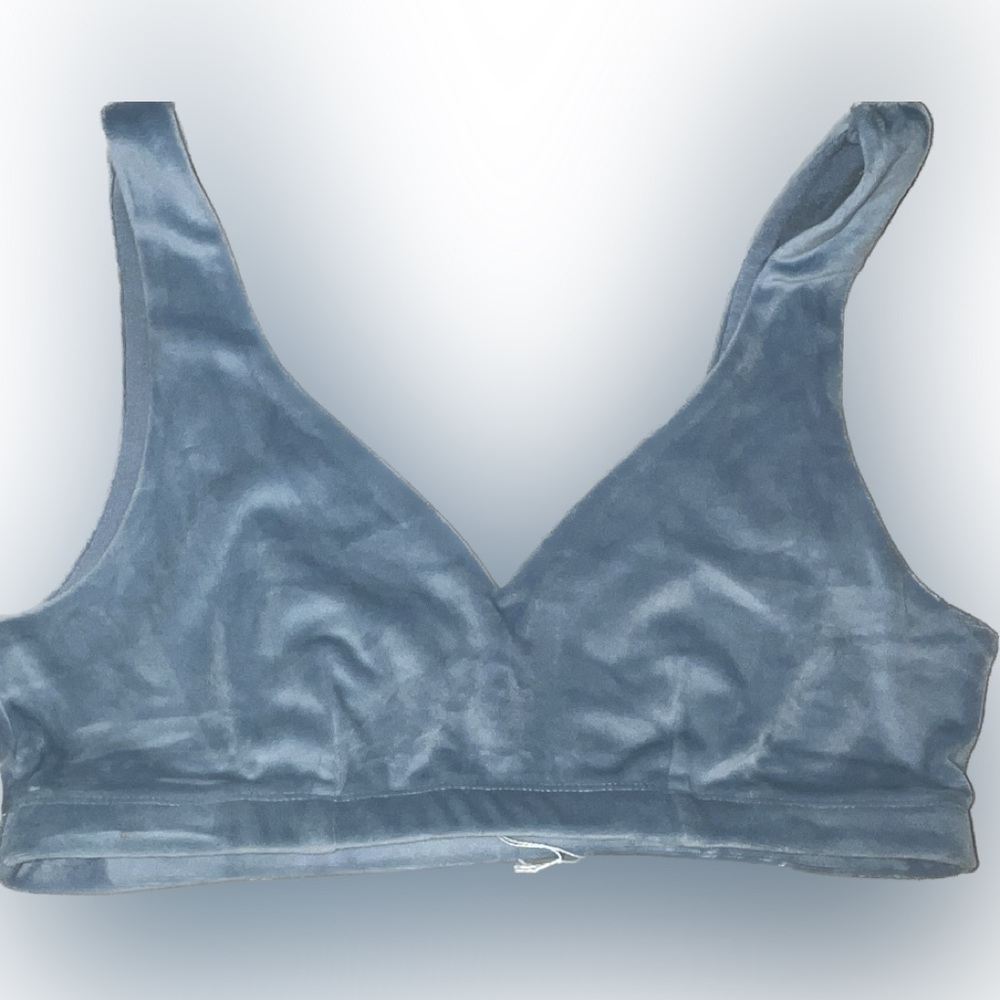 NWT Velvet Bralette- Double Zero